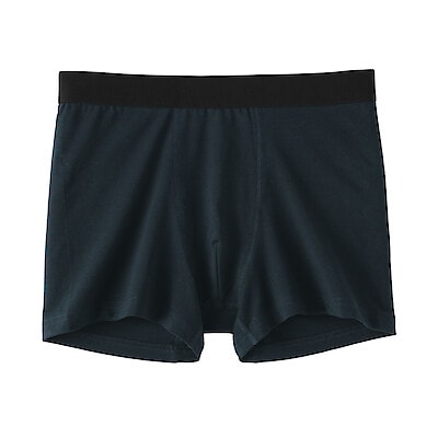 紳士　綿天竺　前閉じボクサーパンツ