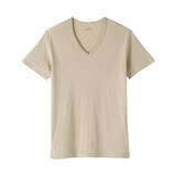 紳士　さらっと綿　Ｖネック半袖Ｔシャツ