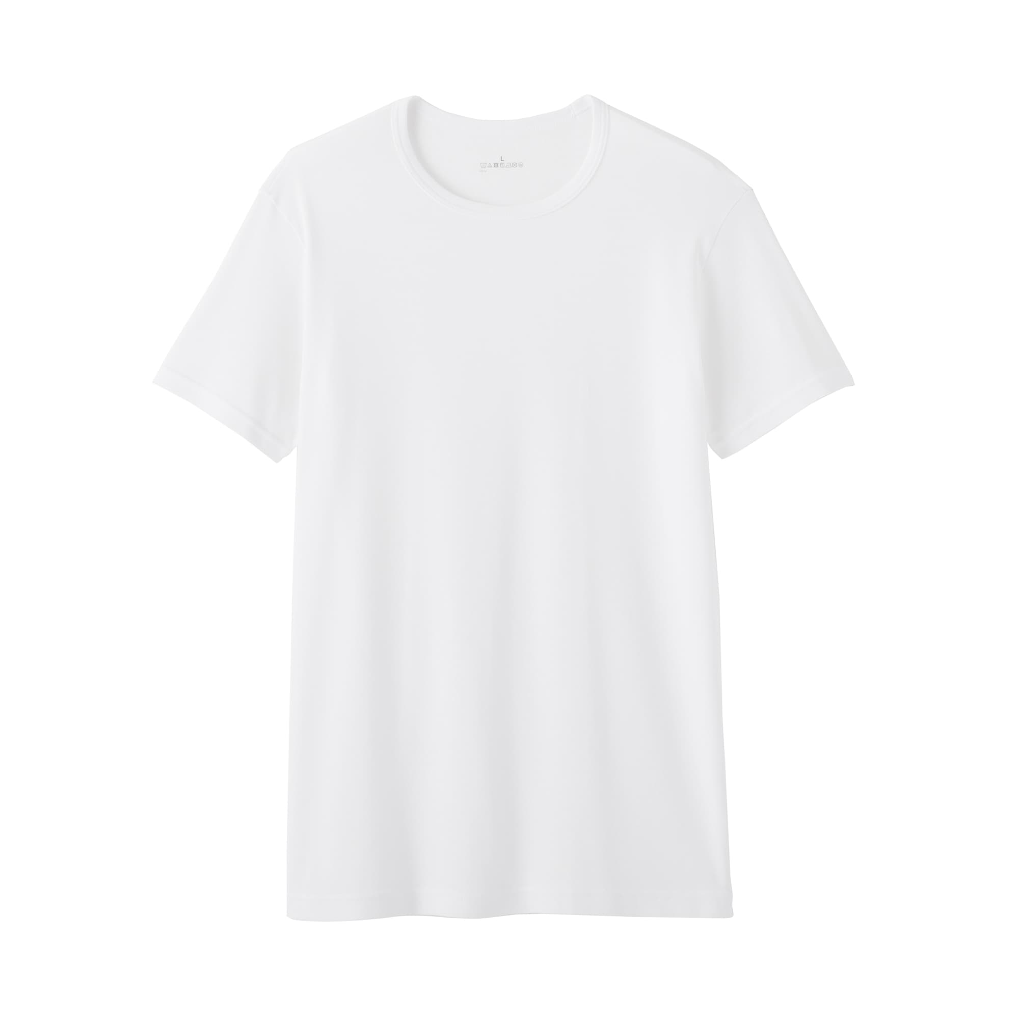 紳士　さらっと綿　クルーネック半袖Ｔシャツ