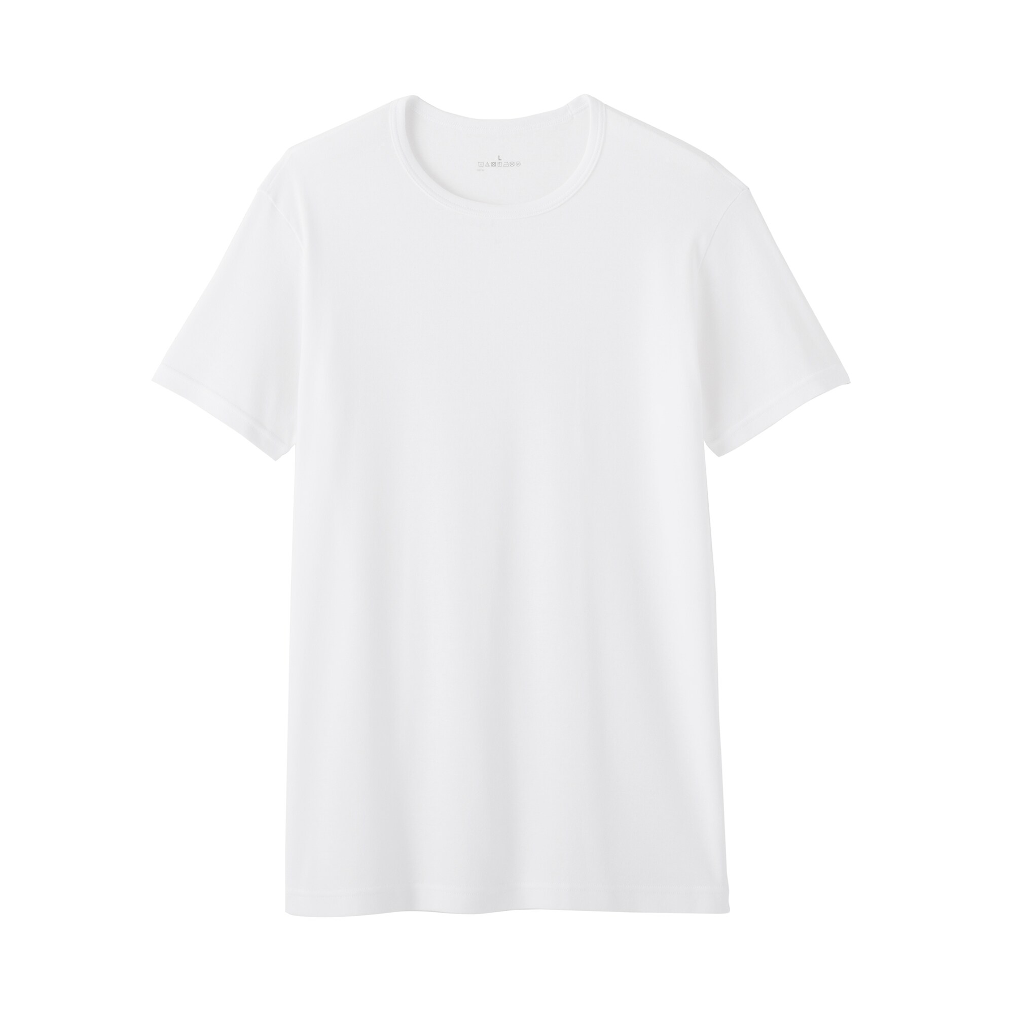 紳士　さらっと綿　クルーネック半袖Ｔシャツ