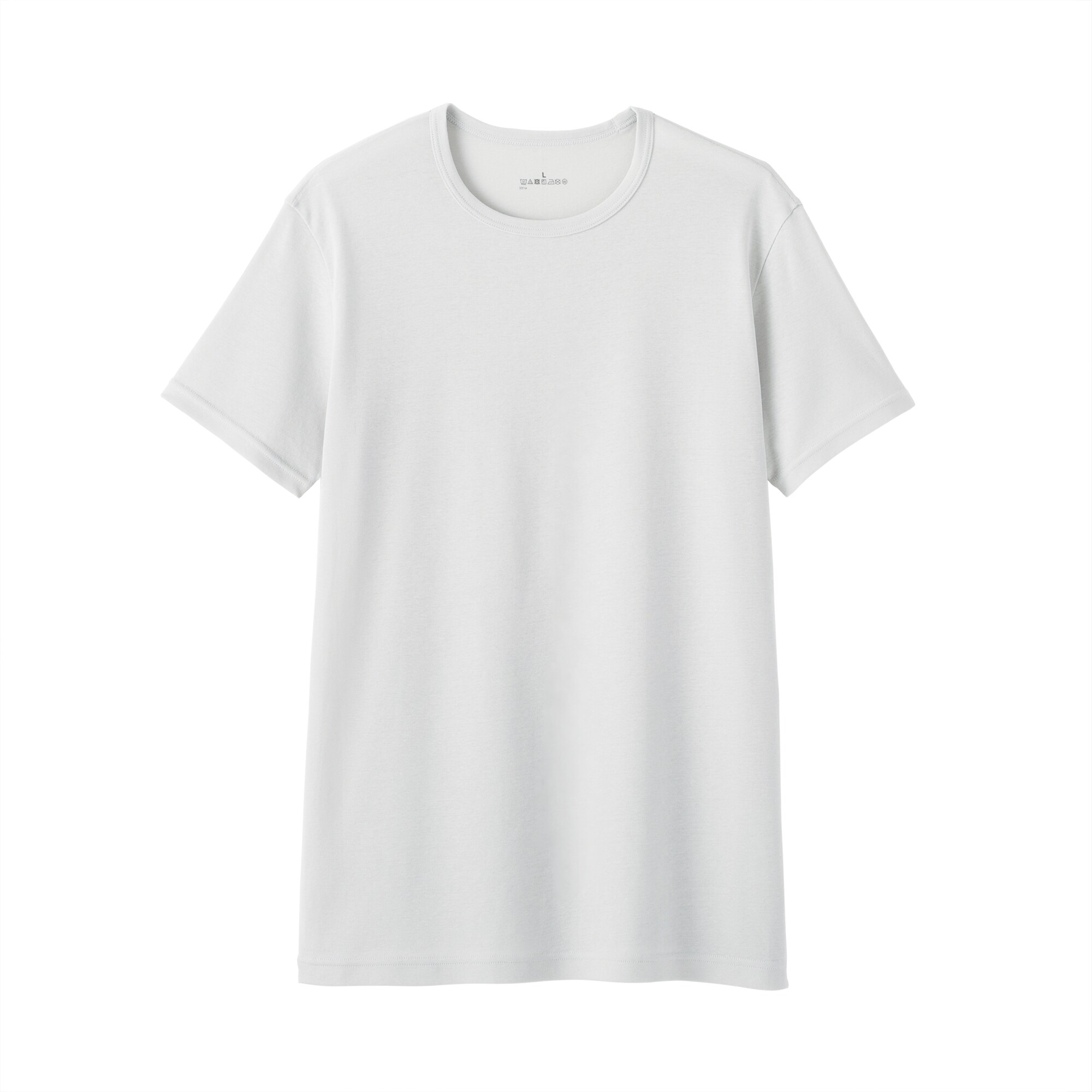 紳士　さらっと綿　クルーネック半袖Ｔシャツ