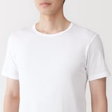 紳士　さらっと綿　クルーネック半袖Ｔシャツ