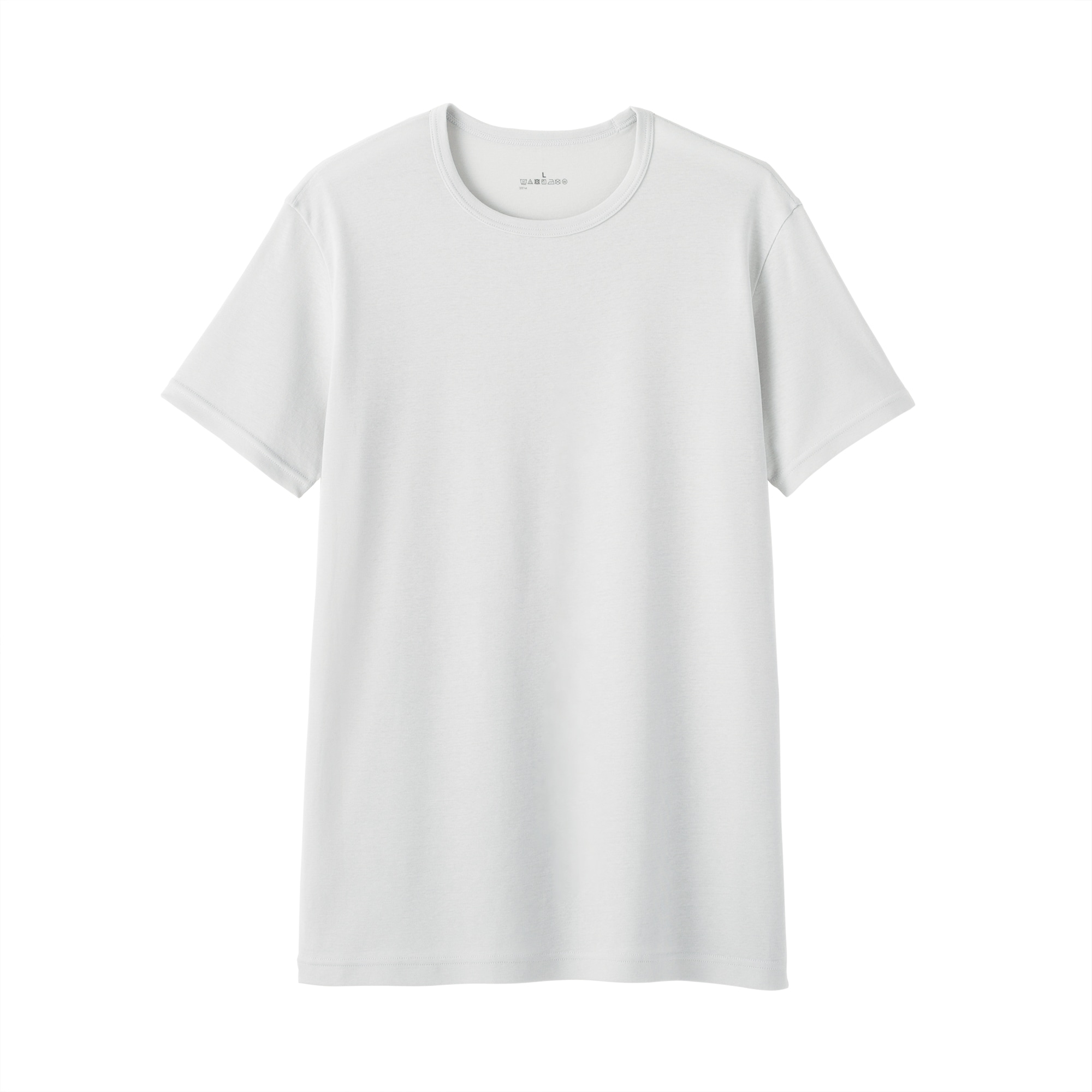 紳士　さらっと綿　クルーネック半袖Ｔシャツ