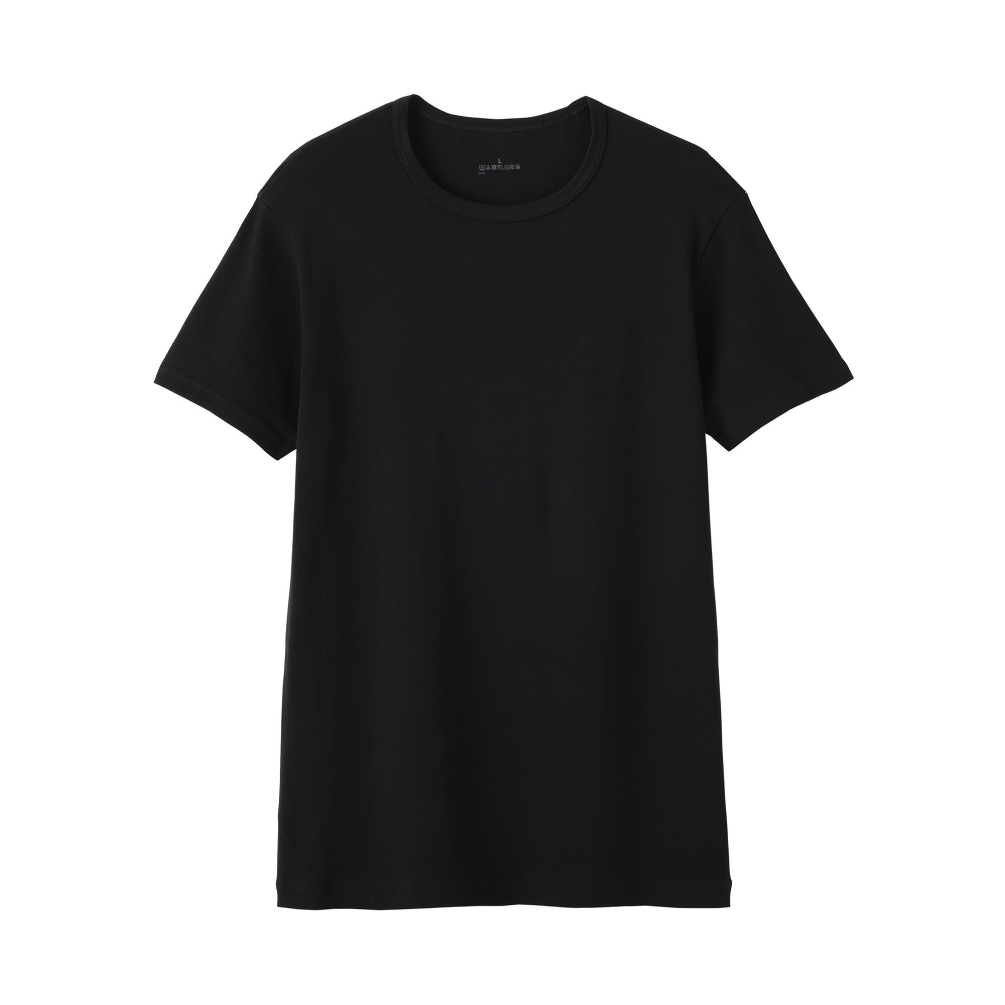 紳士　さらっと綿　クルーネック半袖Ｔシャツ