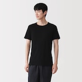 紳士　さらっと綿　クルーネック半袖Ｔシャツ