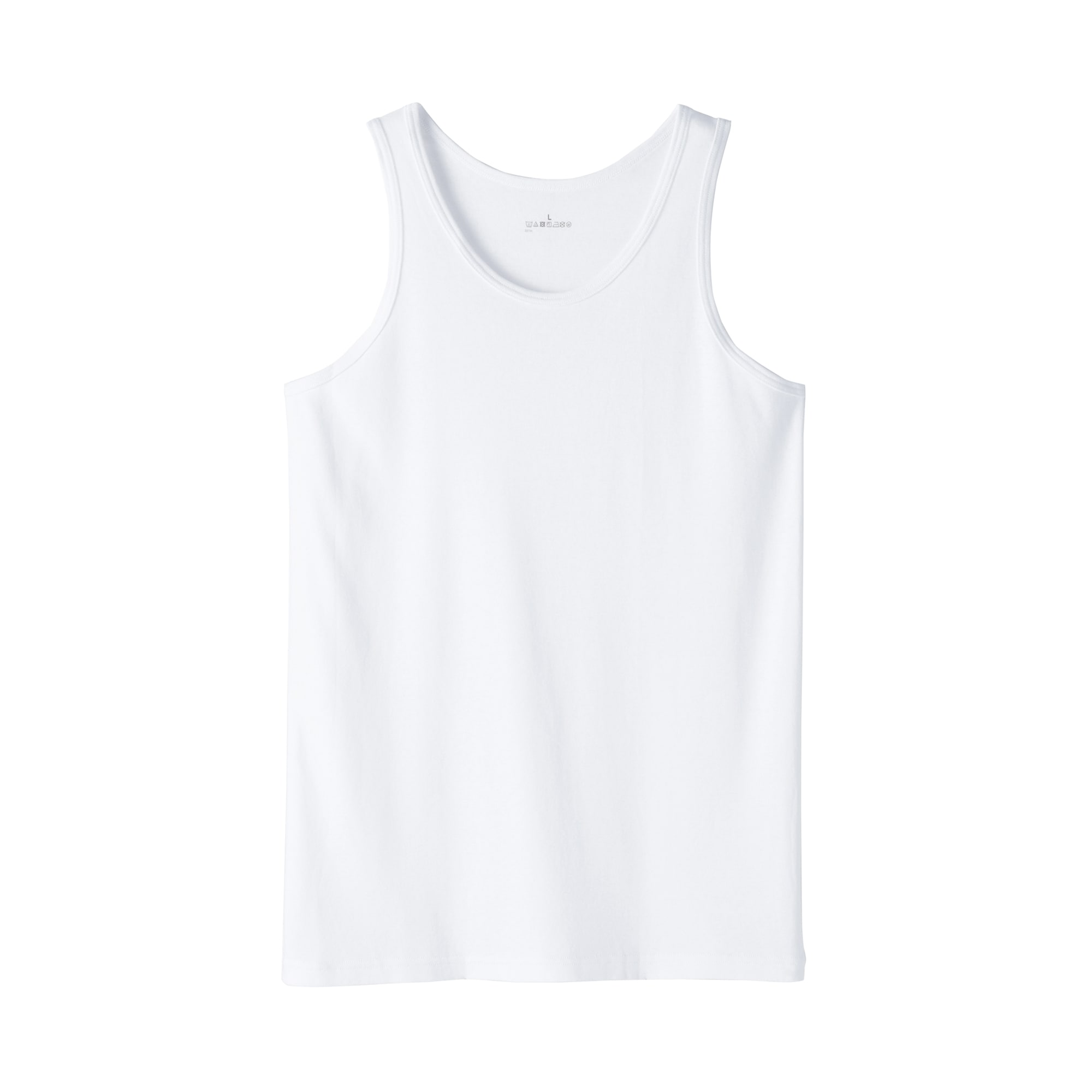 紳士　さらっと綿　タンクトップ