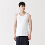 紳士　さらっと綿　タンクトップ
