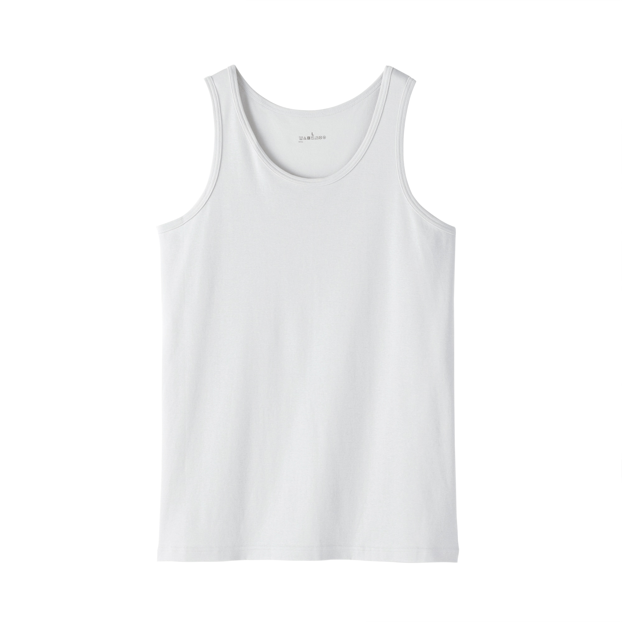 紳士　さらっと綿　タンクトップ