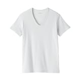 紳士　さらっと綿　汗取りパッド付　Ｖネック半袖Ｔシャツ