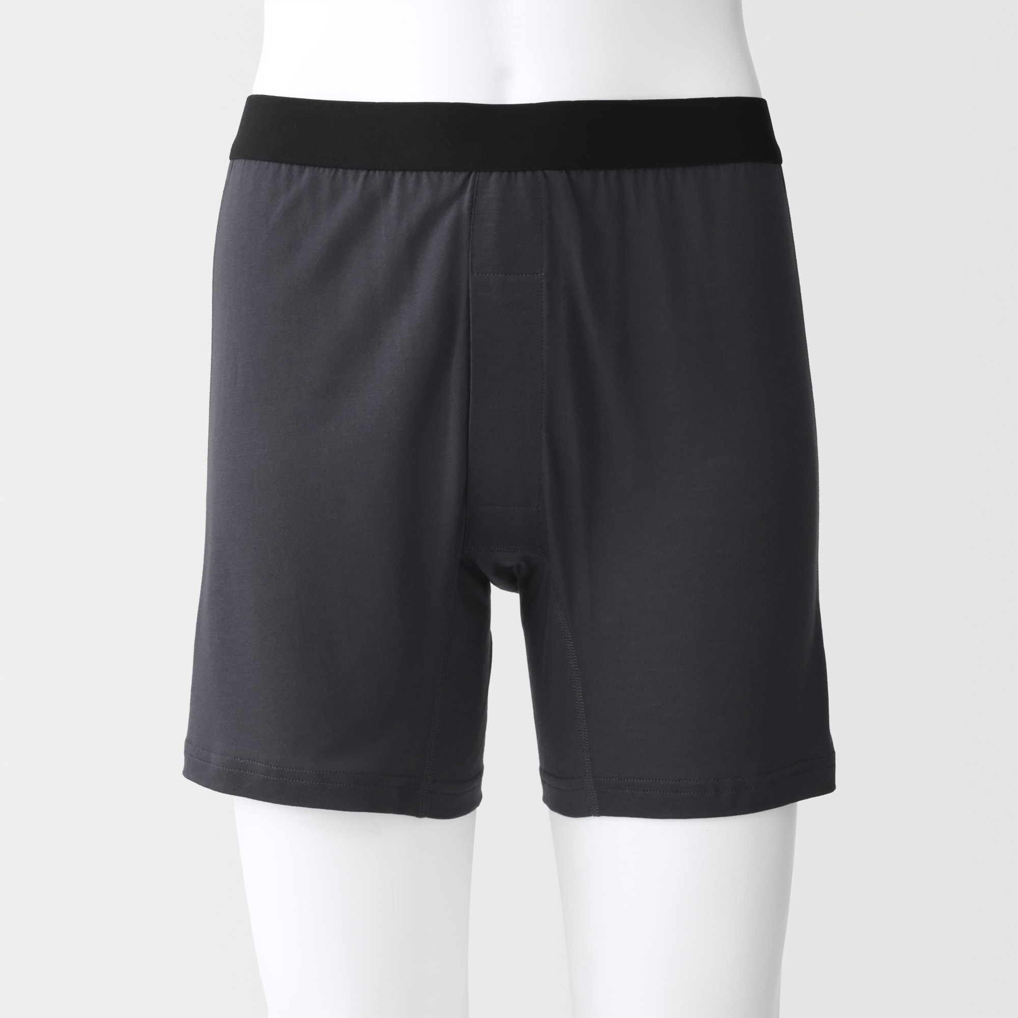 紳士　なめらか　前開きニットトランクス