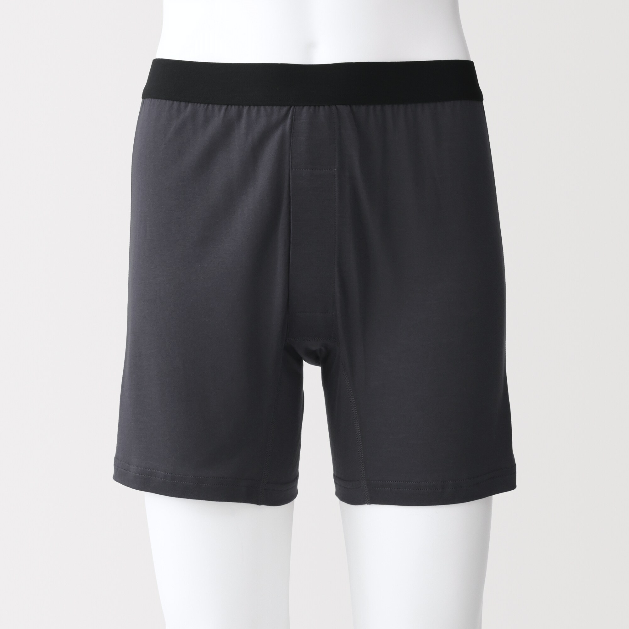 紳士　なめらか　前開きニットトランクス