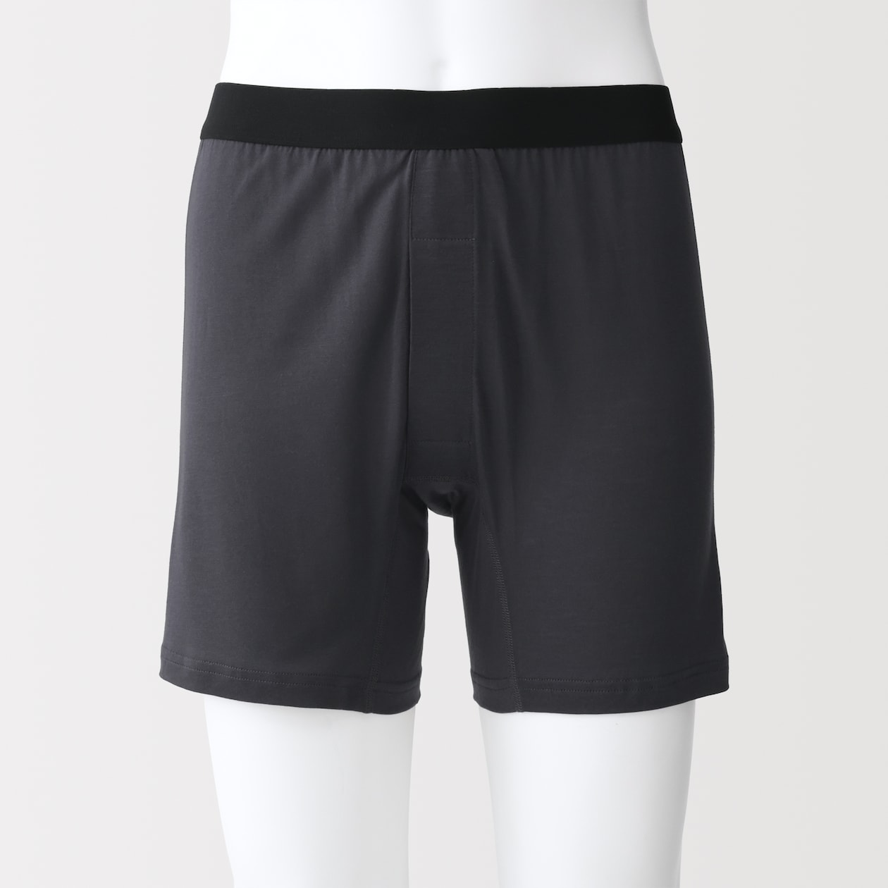 紳士　なめらか　前開きニットトランクス