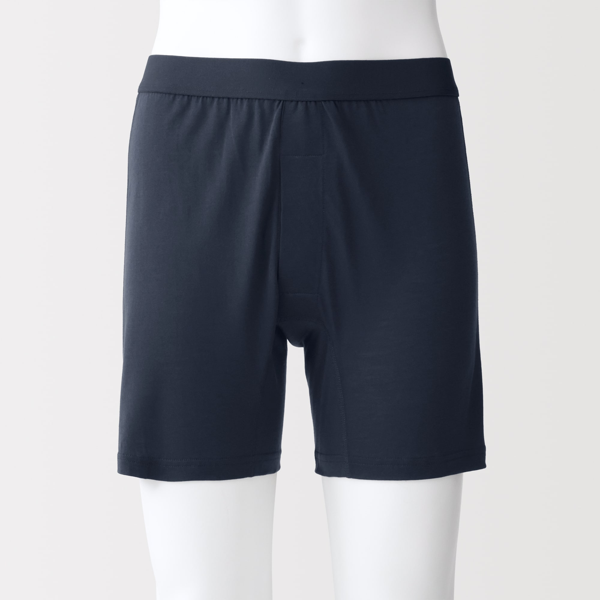 紳士　なめらか　前開きニットトランクス