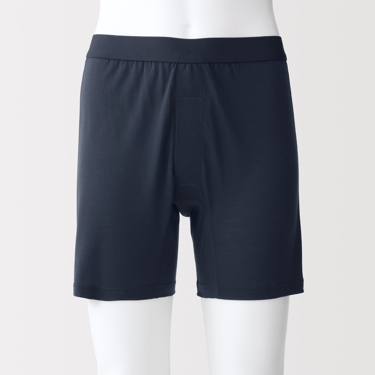 紳士　なめらか　前開きニットトランクス