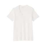 紳士　さらっと綿メッシュ編み　Ｖネック半袖Ｔシャツ