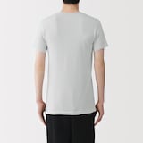 紳士　さらっと綿メッシュ編み　Ｖネック半袖Ｔシャツ