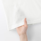 紳士　さらっと綿メッシュ編み　Ｖネック半袖Ｔシャツ