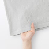 紳士　さらっと綿メッシュ編み　Ｖネック半袖Ｔシャツ