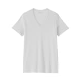 紳士　さらっと綿メッシュ編み　Ｖネック半袖Ｔシャツ