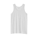 紳士　さらっと綿メッシュ編み　タンクトップ