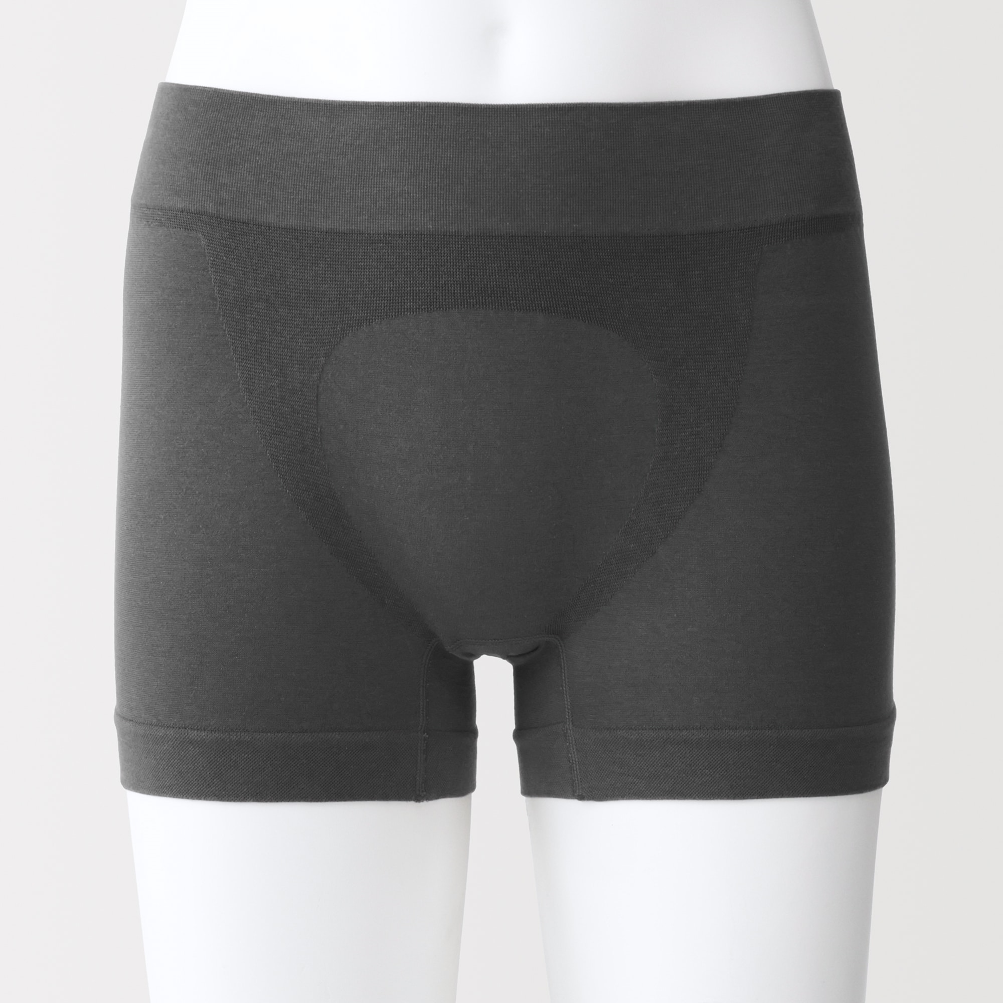 紳士 なめらか 立体成型 前閉じ ボクサーパンツ | 無印良品