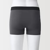 紳士　さらっと綿メッシュ編み　前閉じボクサーパンツ