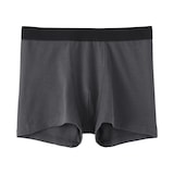 紳士　さらっと綿メッシュ編み　前閉じボクサーパンツ