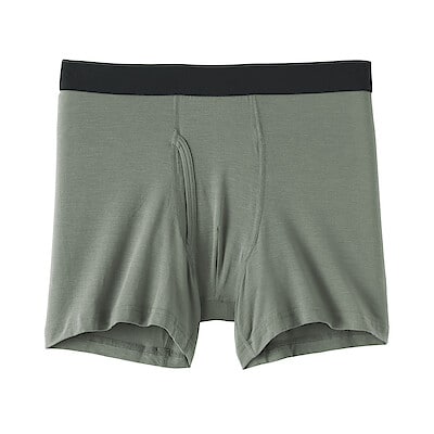 紳士　なめらか　前開きボクサーパンツ