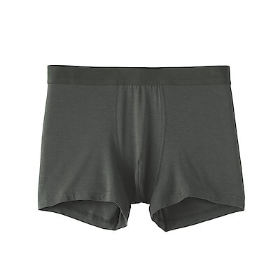 紳士　なめらか　前閉じローライズボクサーパンツ