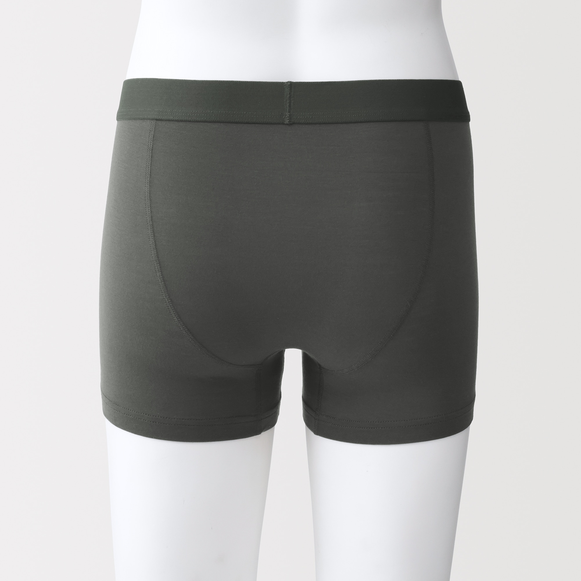 紳士　なめらか　前閉じローライズボクサーパンツ