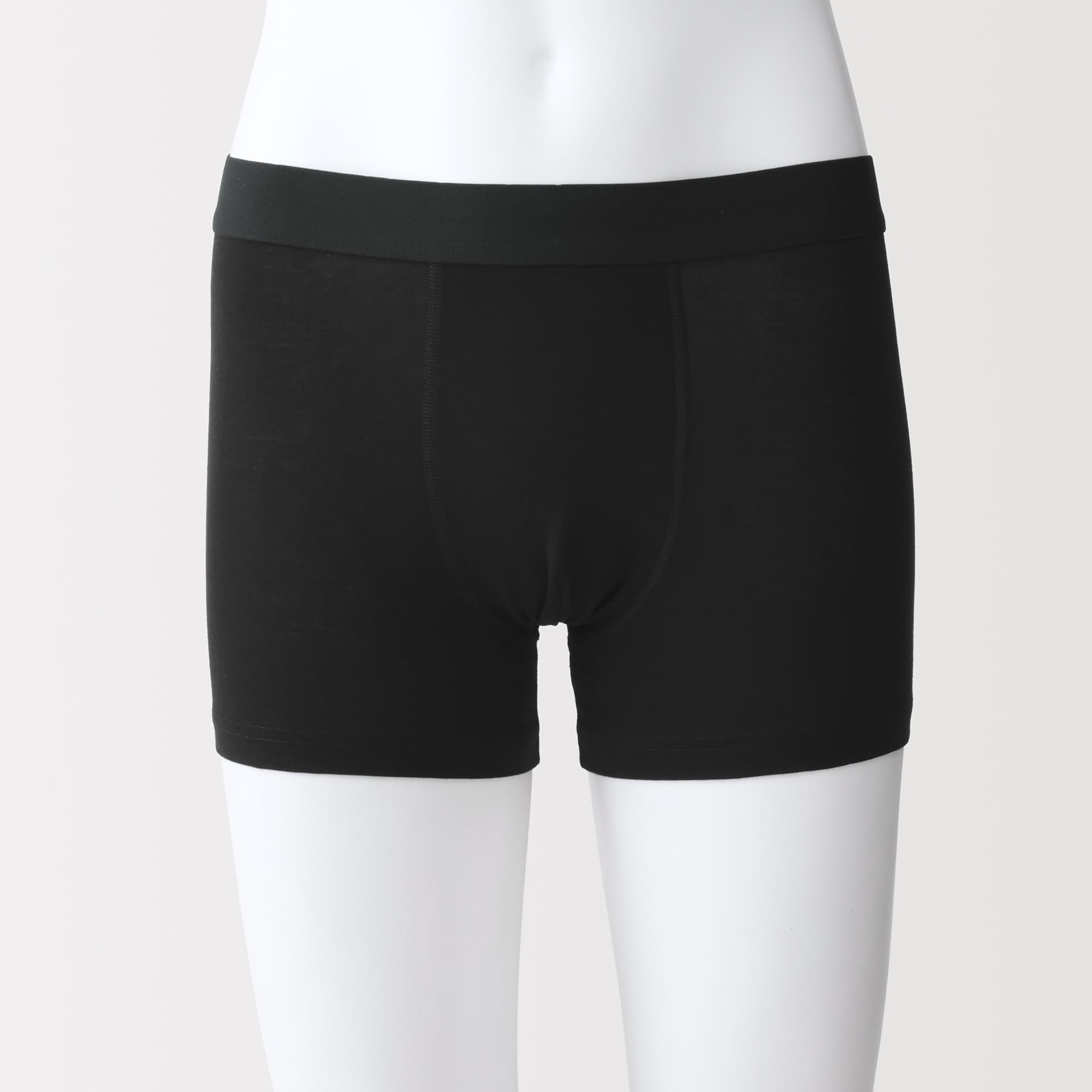 紳士　なめらか　前閉じローライズボクサーパンツ