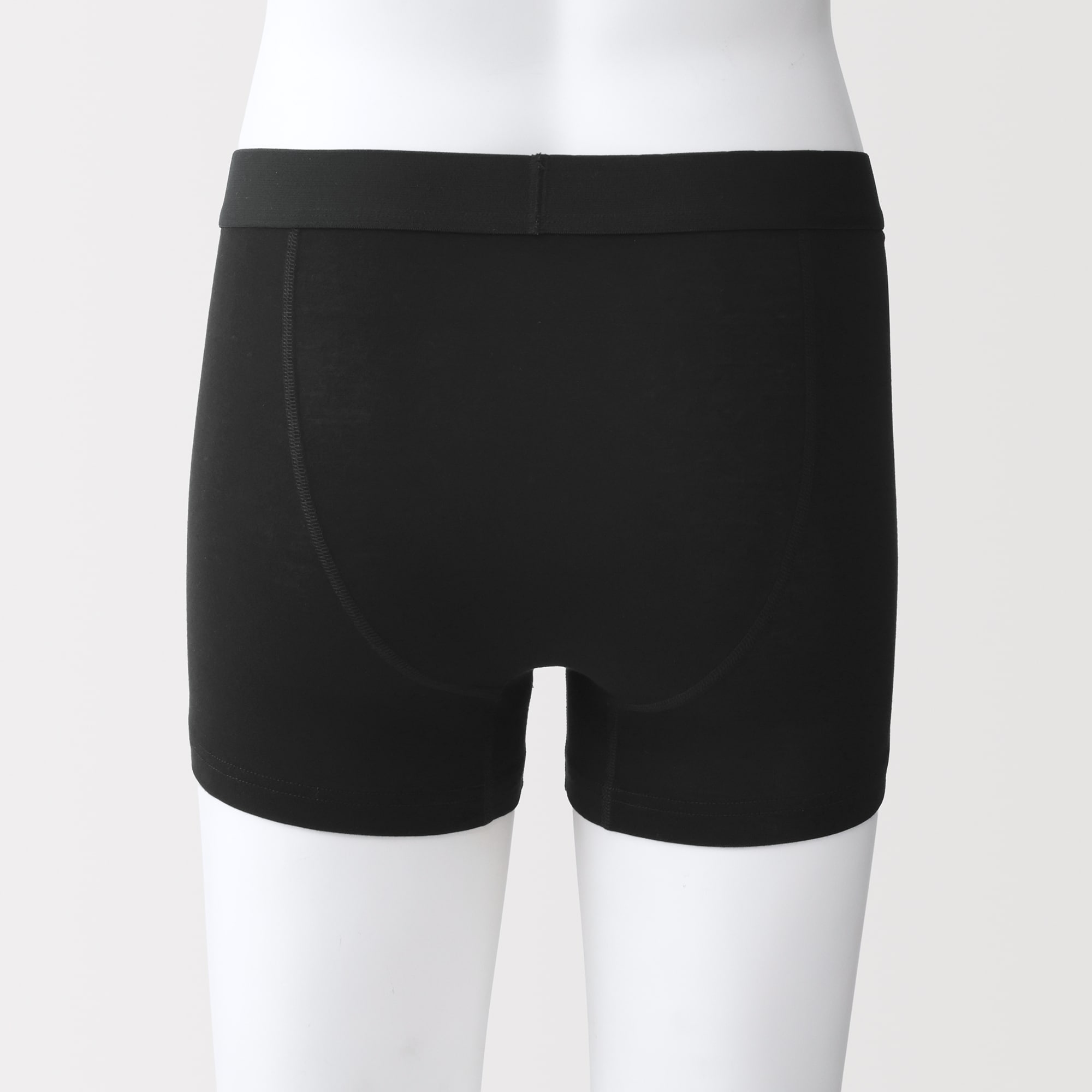 紳士　なめらか　前閉じローライズボクサーパンツ