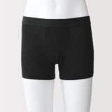 紳士　なめらか　前閉じローライズボクサーパンツ