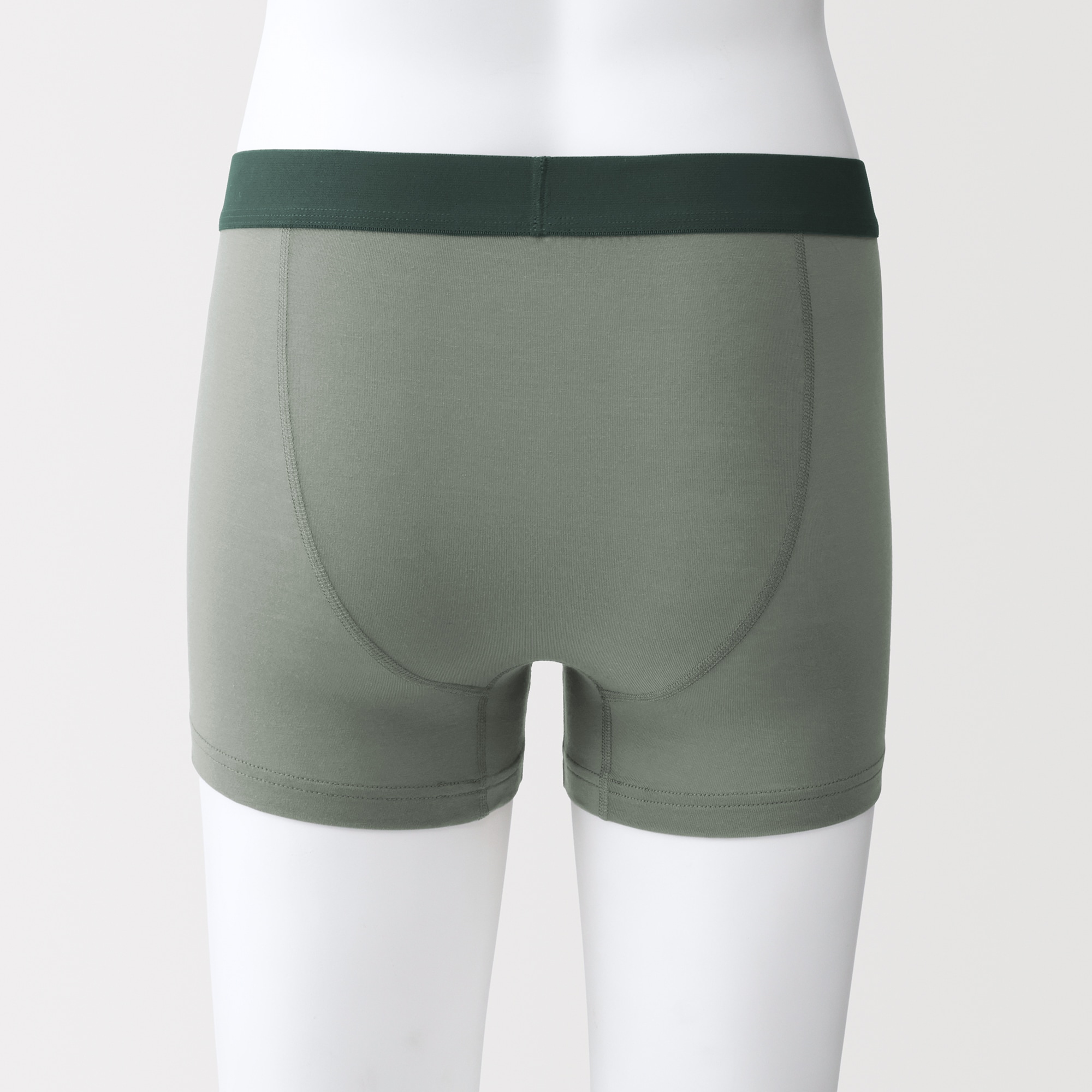紳士　なめらか　前閉じローライズボクサーパンツ