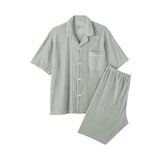 紳士　着るタオル　両面パイル　半袖パジャマ