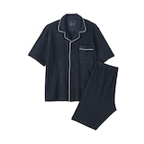 紳士　着るタオル　両面パイル　半袖パジャマ