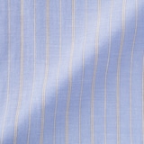 紳士　脇に縫い目のない　二重ガーゼ長袖パジャマ