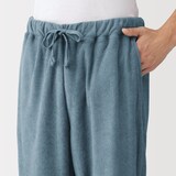 紳士　着るタオル　両面パイル　長袖ルームウエアセット