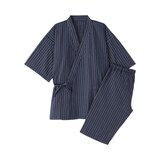 紳士　しじら織り　甚平