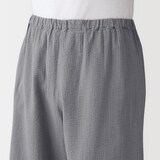 紳士　透かし　サッカー織り　半袖パジャマ