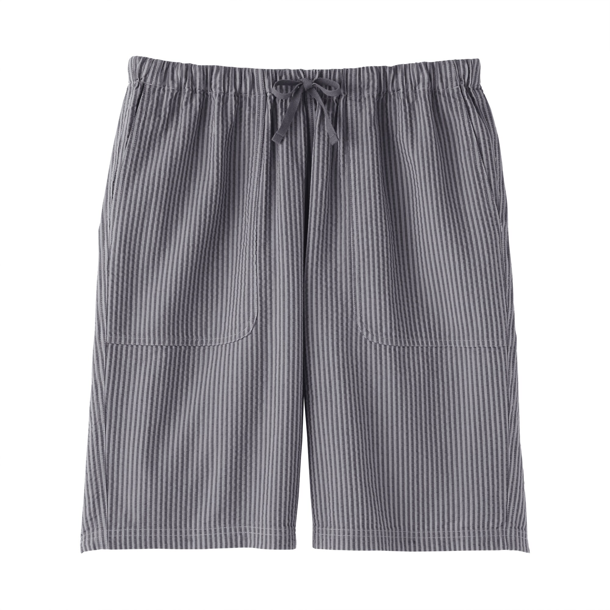 紳士　透かし　サッカー織り　ショートパンツ