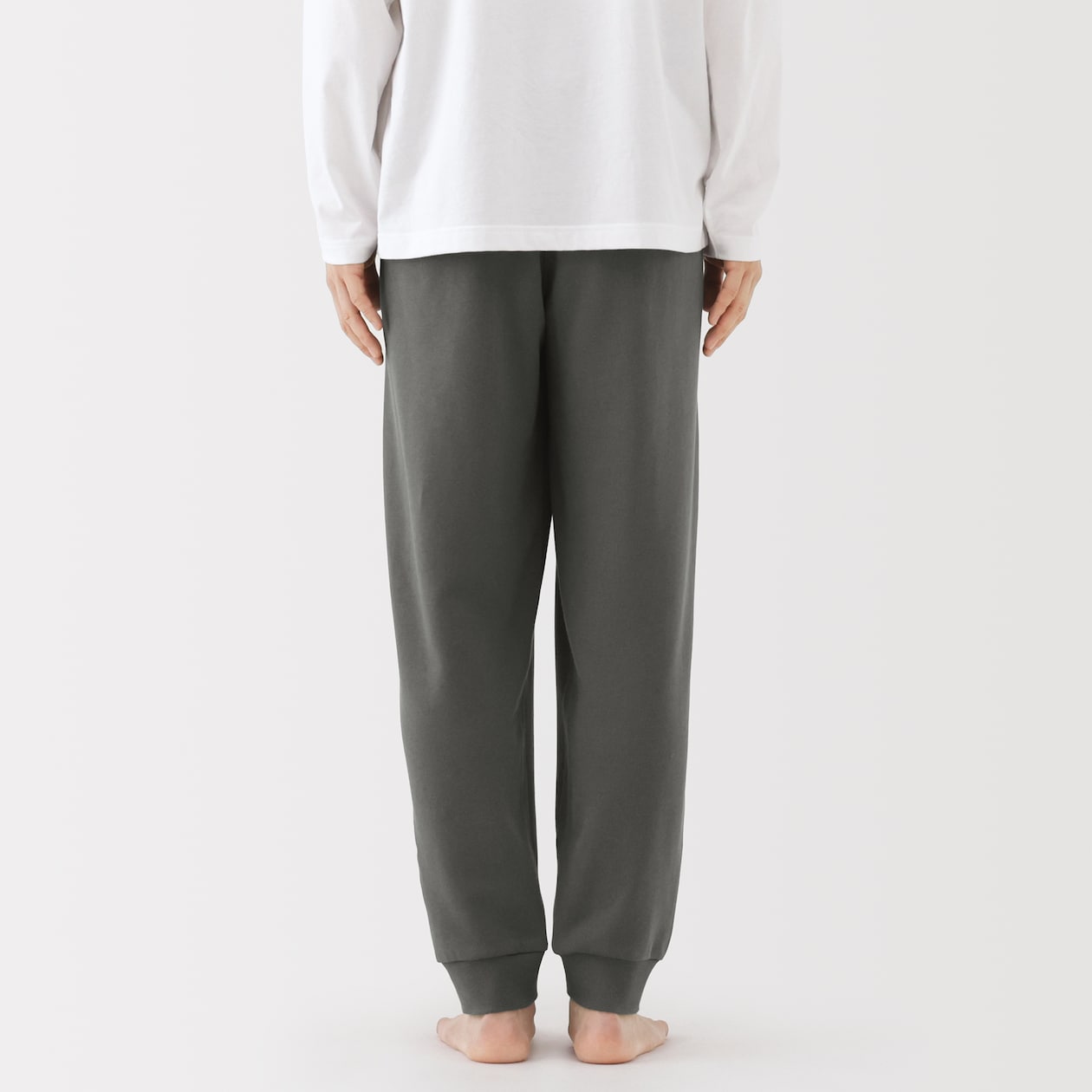 紳士　綿　裏毛　ロングパンツ