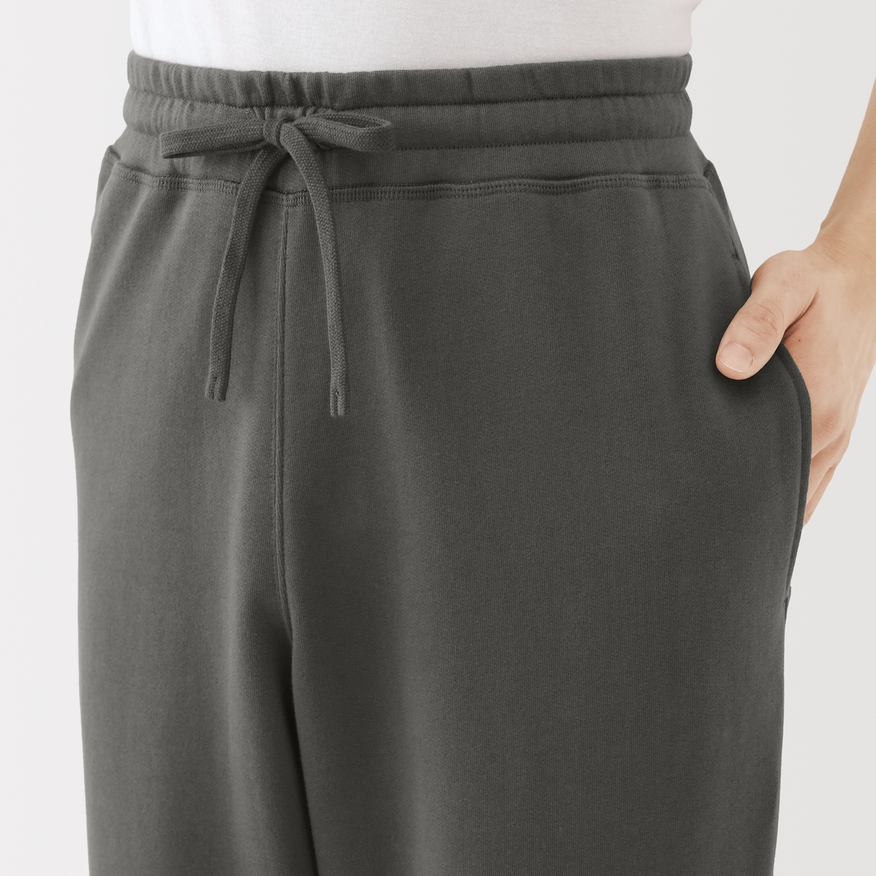 紳士　綿　裏毛　ロングパンツ