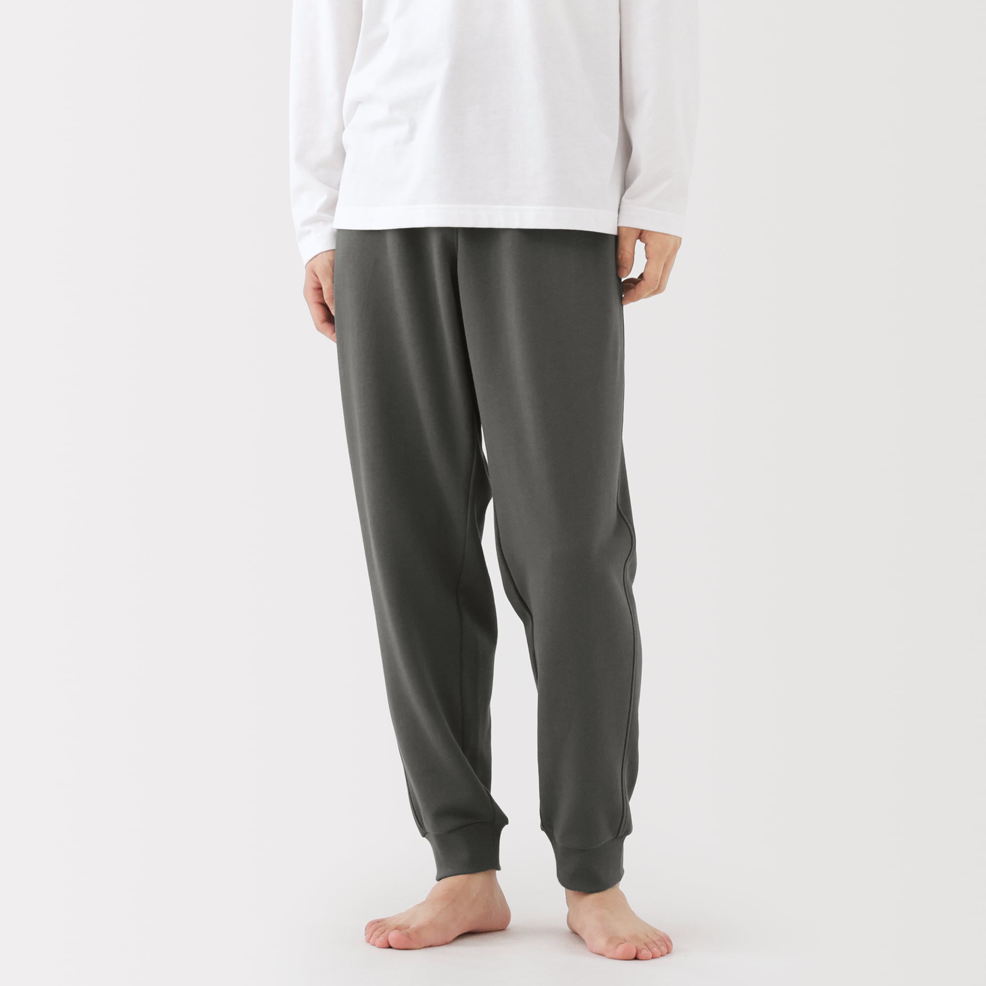 紳士　綿　裏毛　ロングパンツ | 無印良品