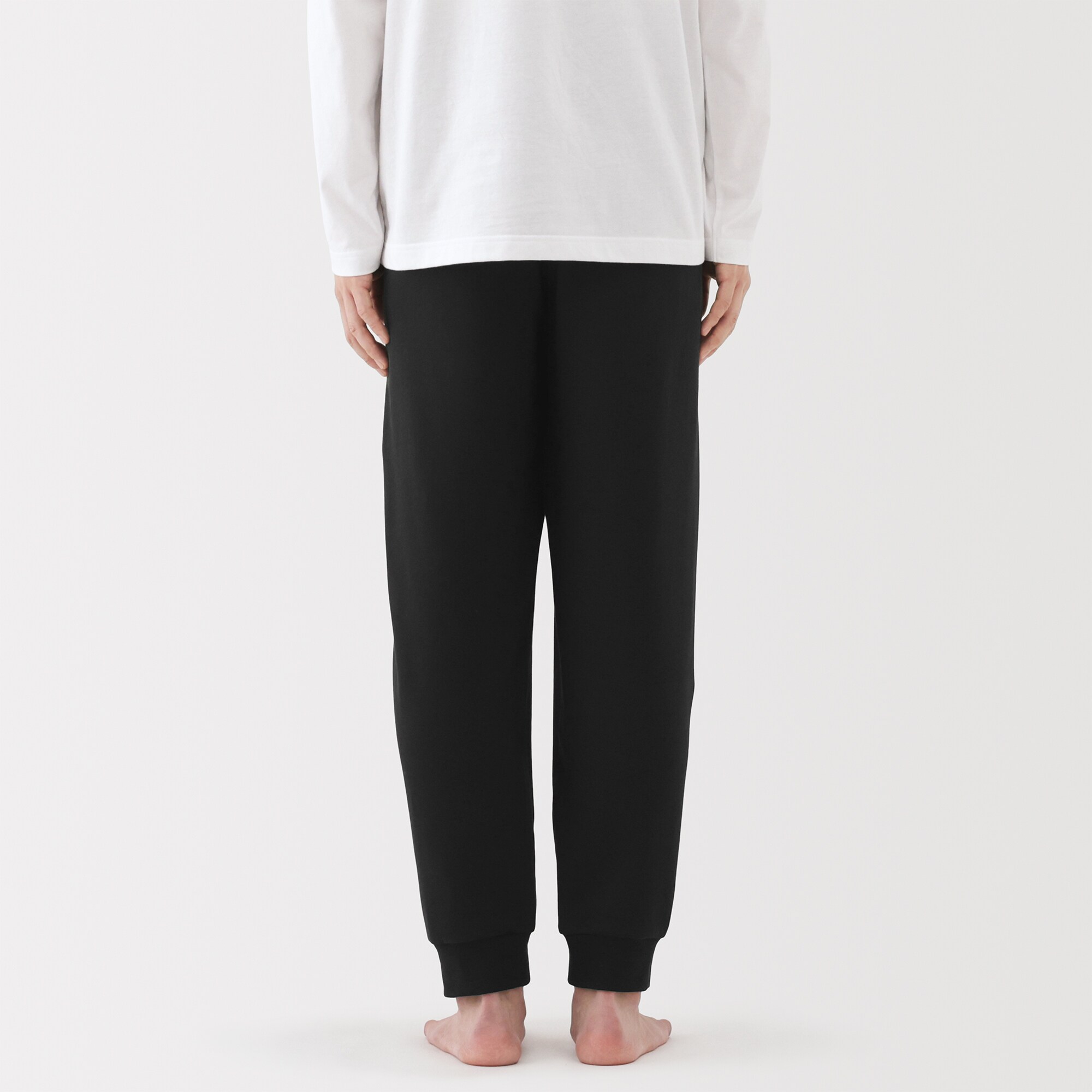 紳士 綿 裏毛 ロングパンツ | 無印良品 紳士 綿 裏毛 ロングパンツ | 無印良品