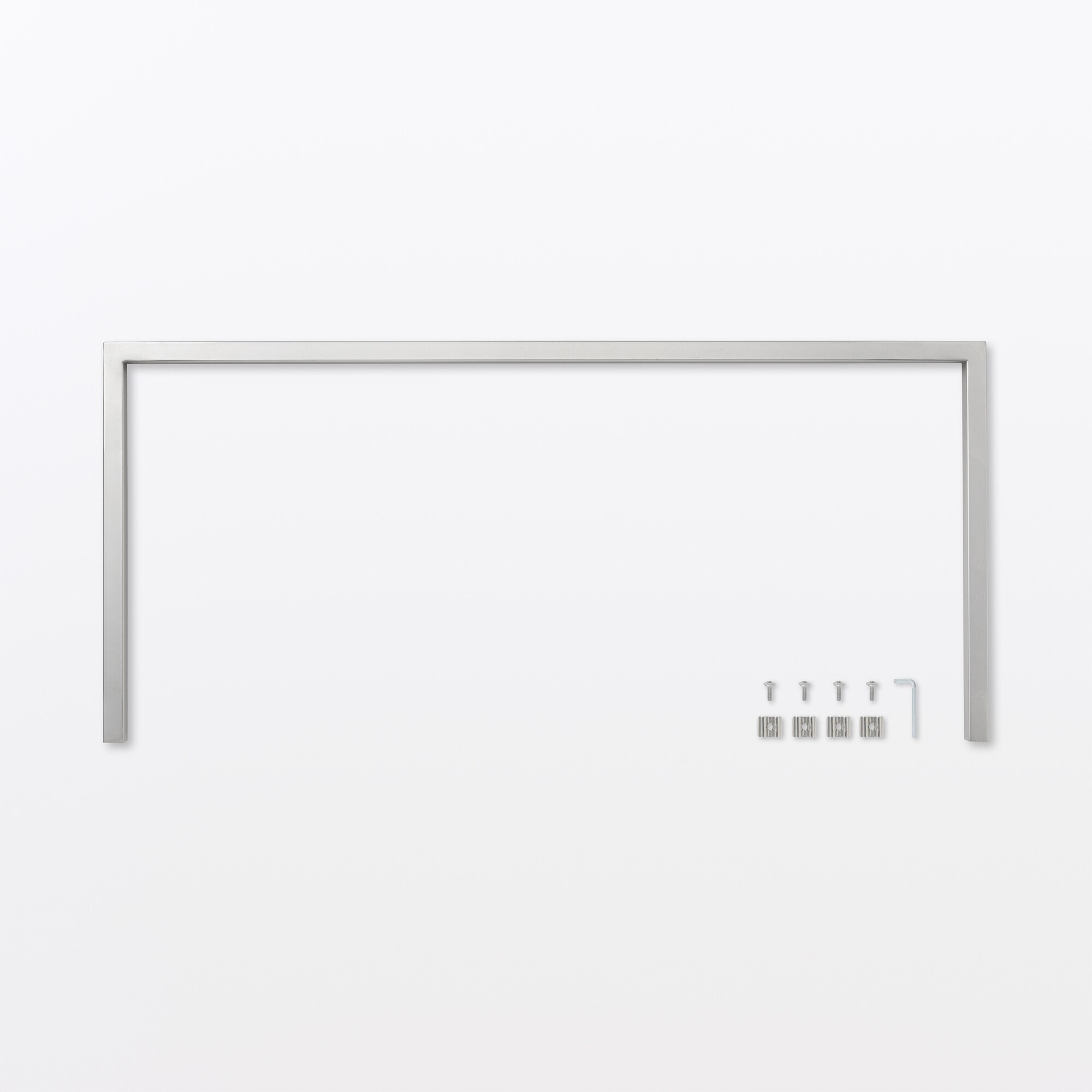 MUJI 無印良品　ステンレスユニットシェルフ　パーツ ステンレスユニットシェルフ用高さ調整金具 | 無印良品