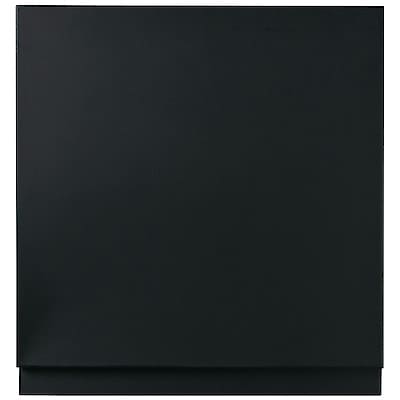 スチールユニットシェルフ・サイドパネル・小・ダークグレー