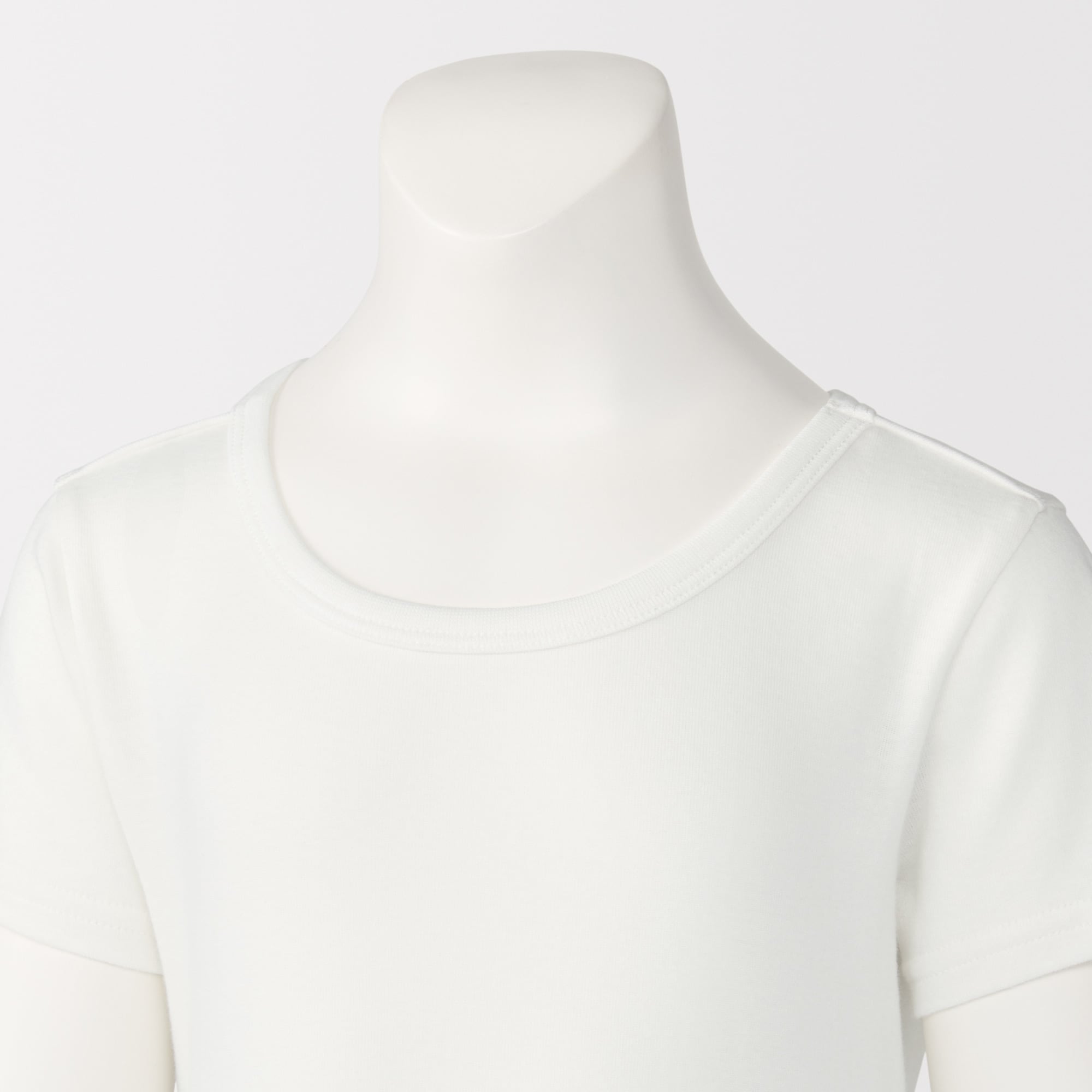 キッズ　フライス編みクルーネック半袖Ｔシャツ【インナー】