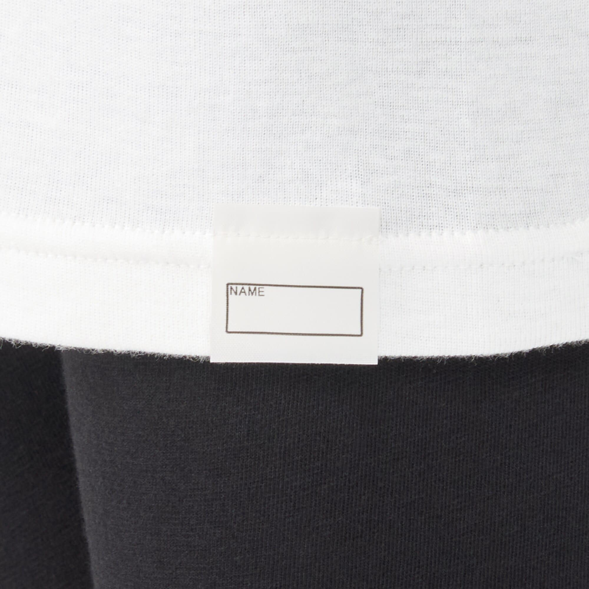 キッズ　フライス編みクルーネック半袖Ｔシャツ【インナー】