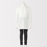 キッズ　フライス編みクルーネック半袖Ｔシャツ【インナー】